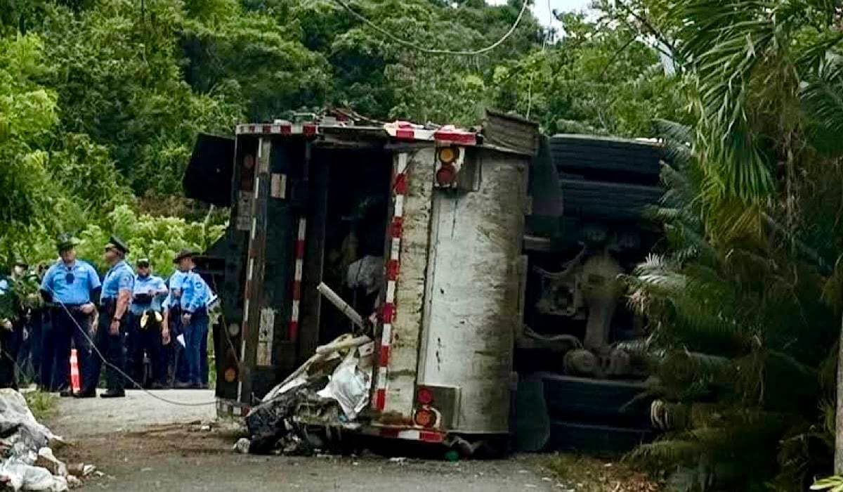 HÉROE EN CANÓVANAS: Conductor salva a sus compañeros antes de morir en trágico accidente